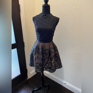 Celsea28 skirt and Topshop cropped top.